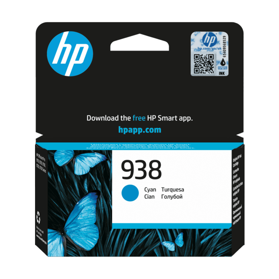 Tinta HP 938 cyan(4S6X5PE) za printere HP 9720/9730/9120/9110b/9120b