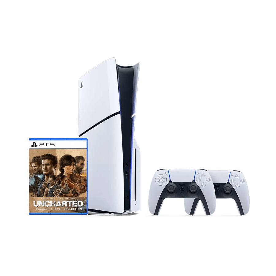 PlayStation 5 Slim D chassis + PS5 Dualsense Wireless Controller + Uncharted: Legacy of Thieves Collection PS5 1000042064ULOT