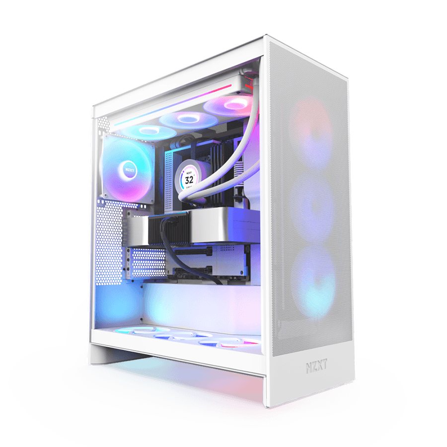 Kućište NZXT CASE H7 FLOW white RGB CM-H71FW-R1