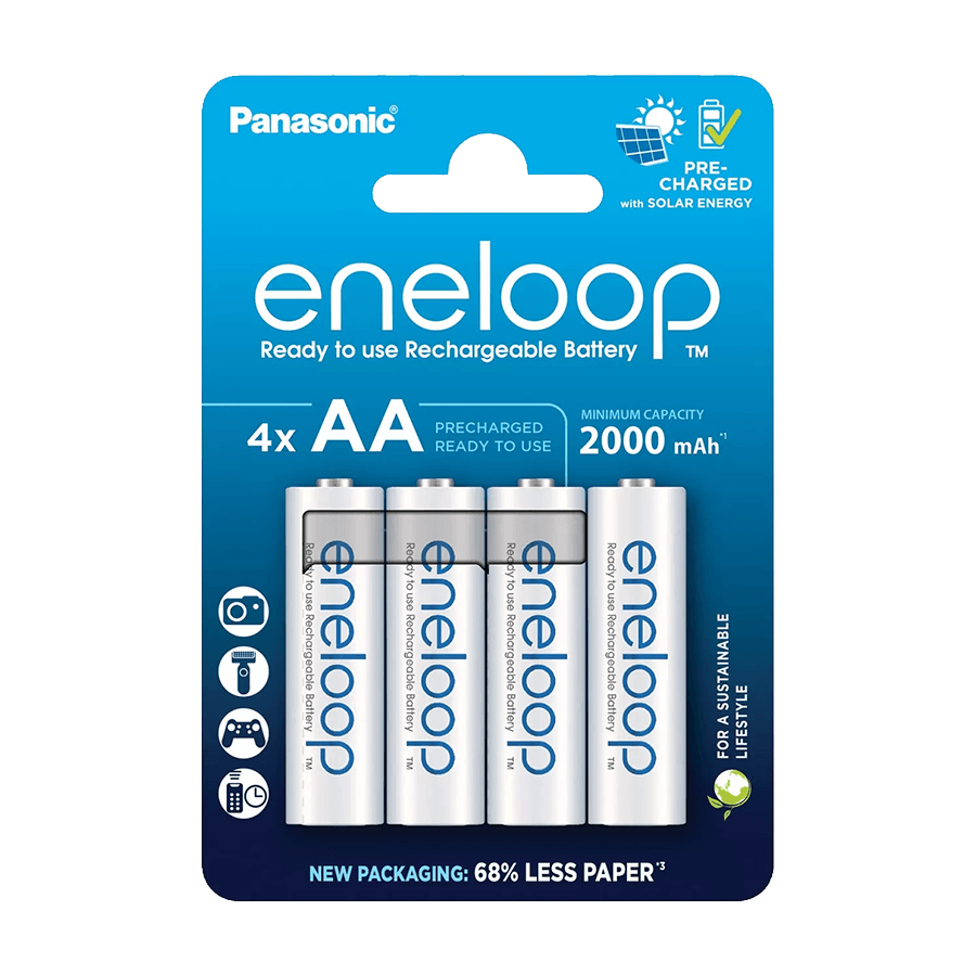 PANASONIC punjive baterije eneloop AA/4B (BK-3MCDE/4CP)