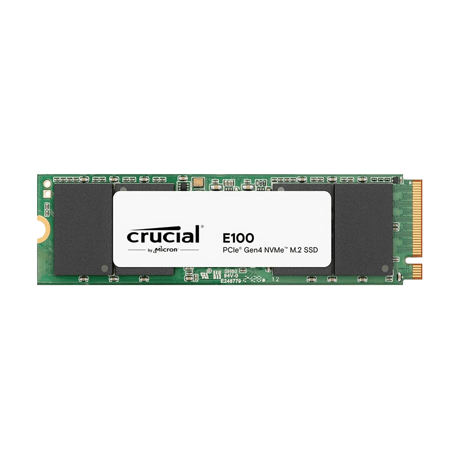 CRUCIAL SSD M.2 E100 1TB PCIe Gen4 2280 NVMe M.2 SSD CT1000E100SSD8
