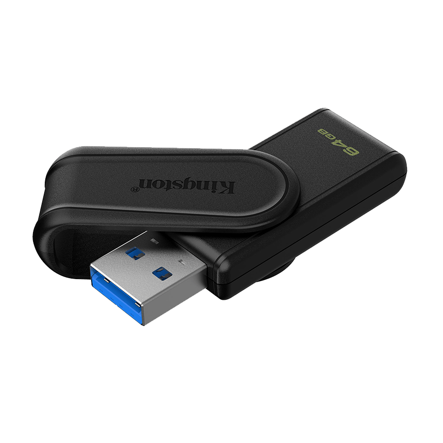USB Memory stick Kingston 64GB, USB3.2, DTXS/64GB DataTraveler Exodia S Black