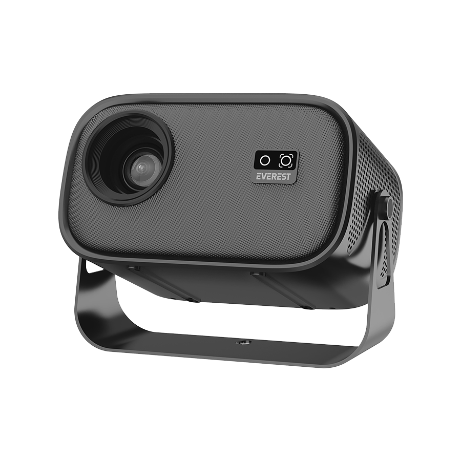 Projektor EVEREST PJ04 Pandora Black/Gray Portable 1280*720P 7500 Lumen 4K Supported Andriod 13 HD Projector, 39828