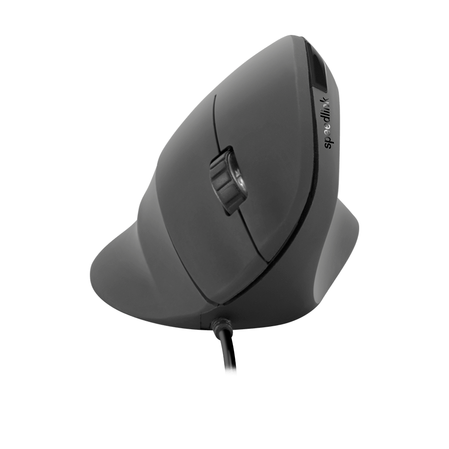 Miš SPEEDLINK PIAVO Ergonomic Vertical Mouse - USB, rubber-black, SL-610019-RRBK