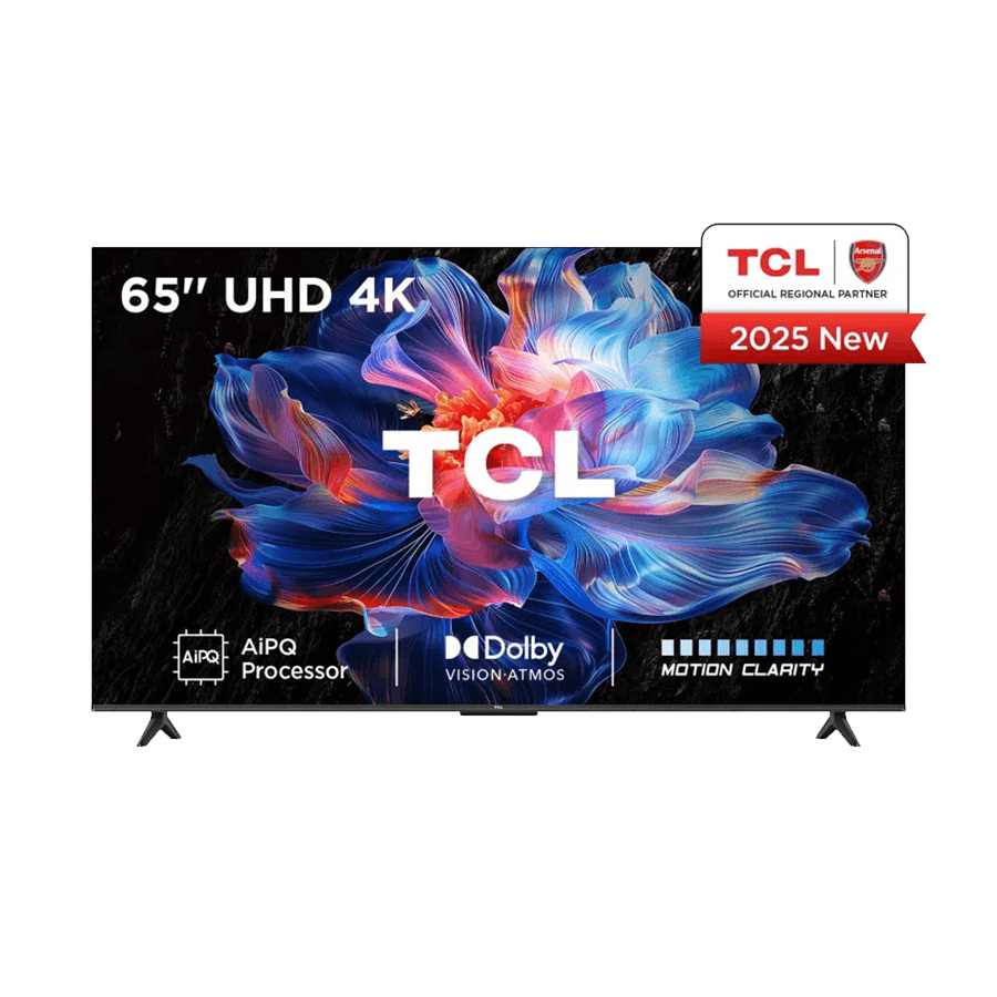 TCL 65"V6C 4K TV Google OS HDR10 HVA Panel Motion Clarity Dolby Audio; AiPQ Processor; 65V6C