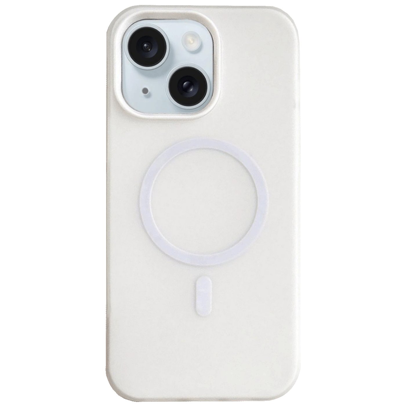 NN-Su Maska za iPhone 15, MagSafe, bijela - iPhone 15 MagSafe Phone Case