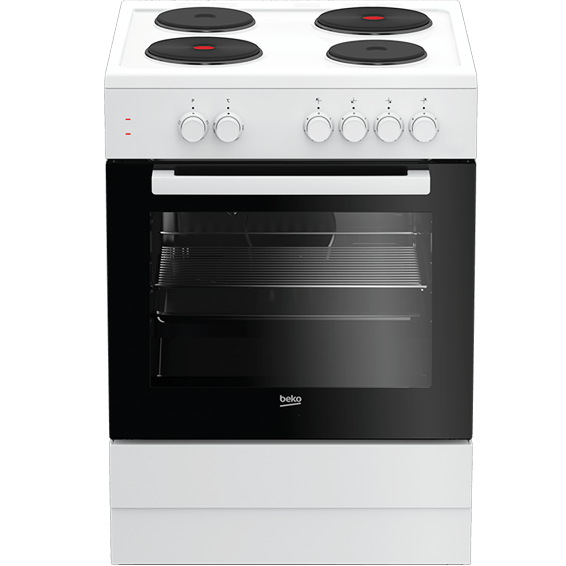 Beko Štednjak, 4 električne ringle, pećnica 67l, A - FSE 66000 GW