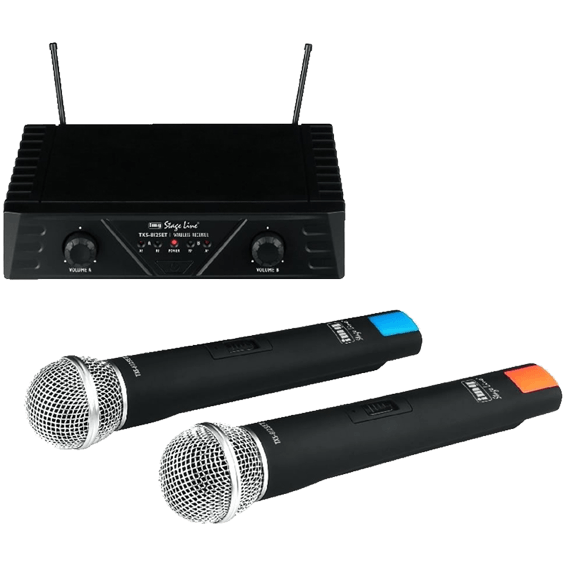 SAL Bežični set, 2 bežična mikrofona i pojačalo - TXS-812 SET