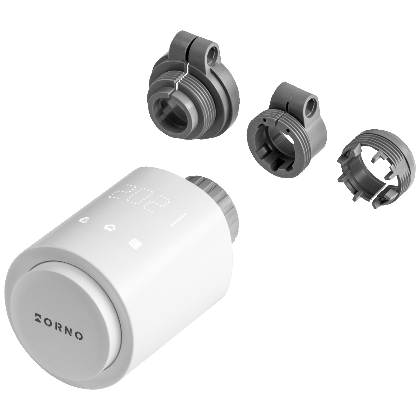 Orno El. ventil za radijator sa termostatom, WiFi, Tuya Smart - OR-SH-17701