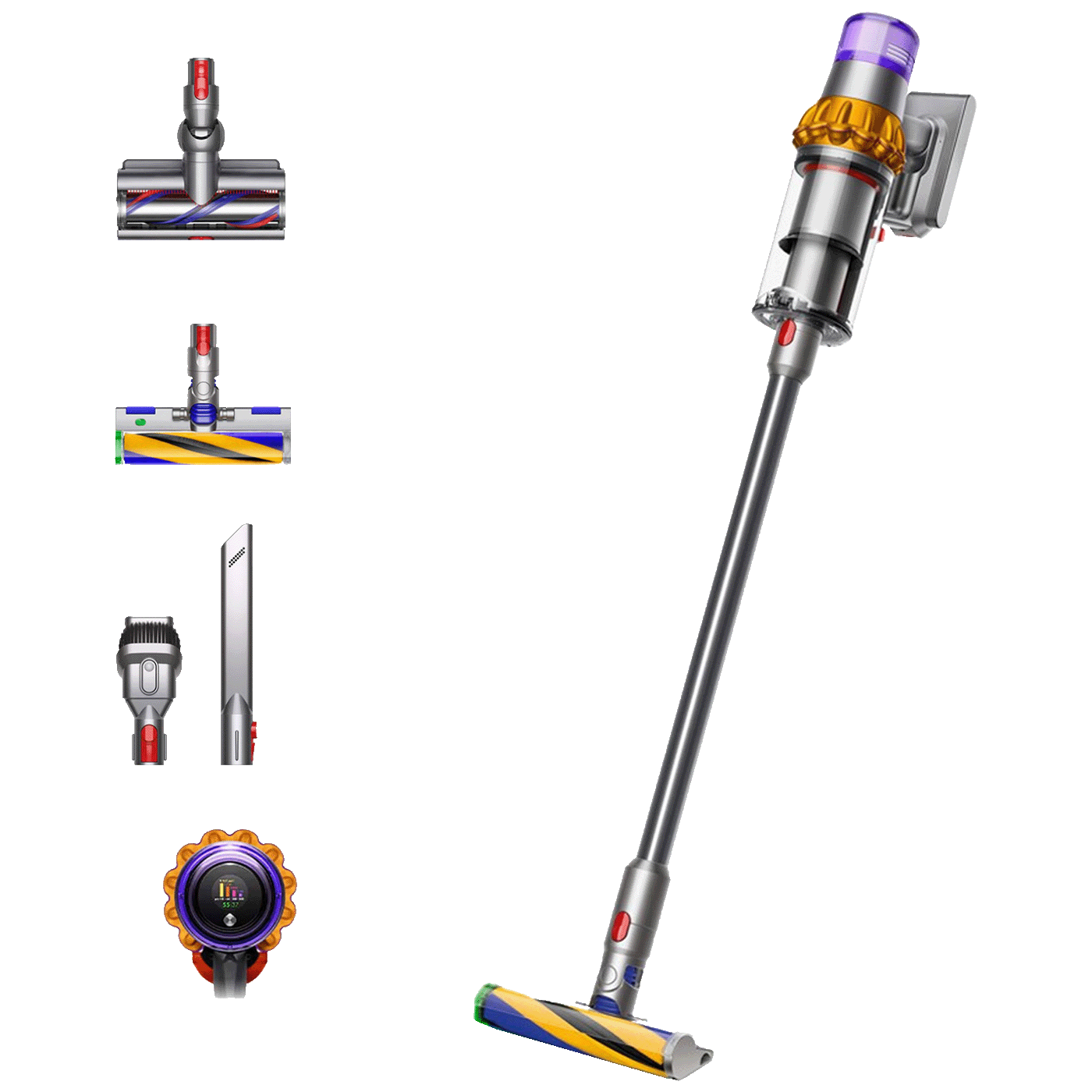 Dyson Usisavač ručni, akumulatorski, 660 W - V15 Detect Absolute