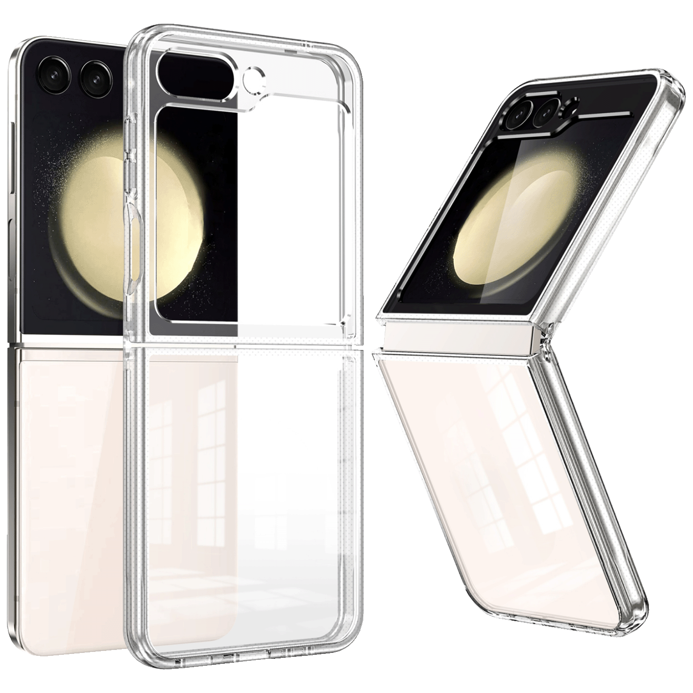 NN-Su Maska za Samsung Z Flip4, 5G, Transparent - Galaxy Z Flip4 Phone Case