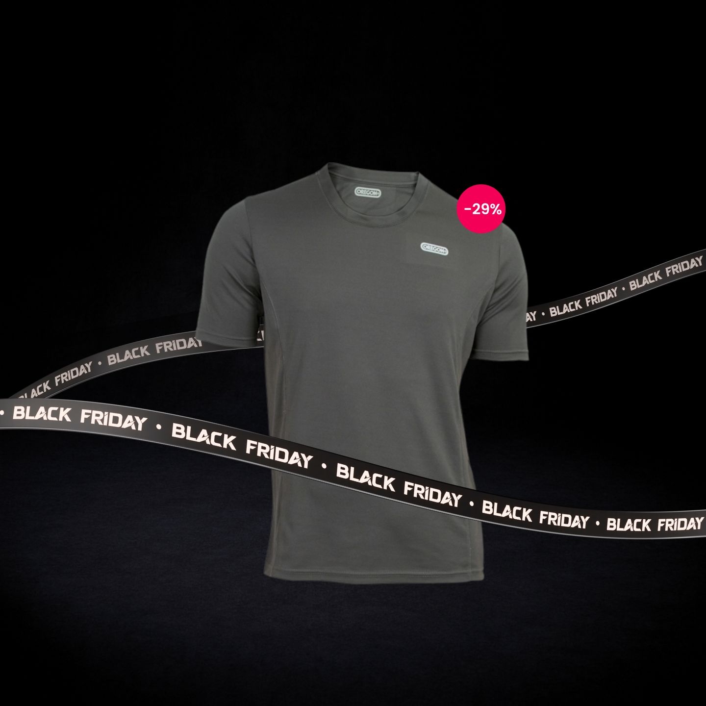 295402/M - Majica Oregon siva