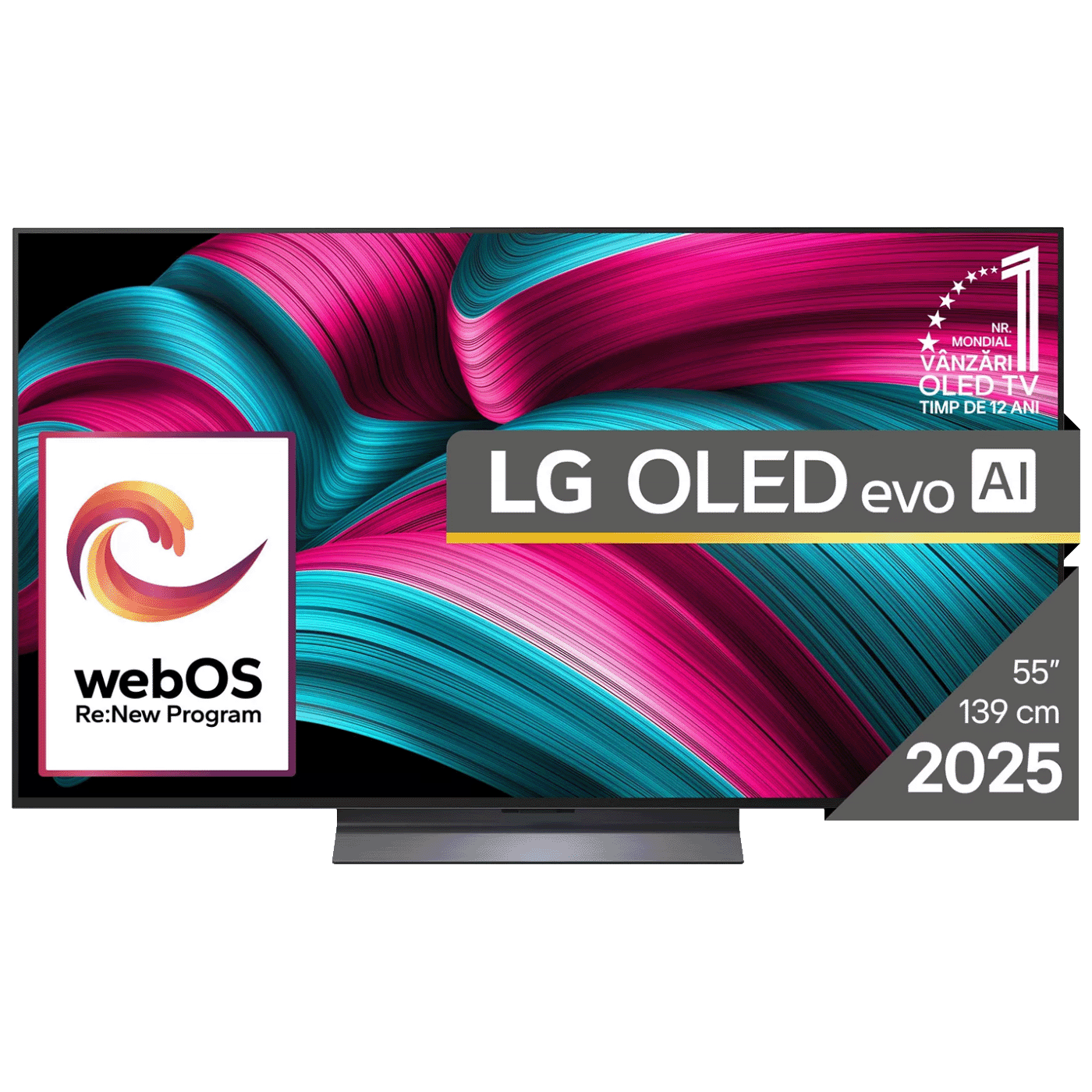 LG Televizor OLED evo AI C5 4K Smart 55" - OLED55C51LA