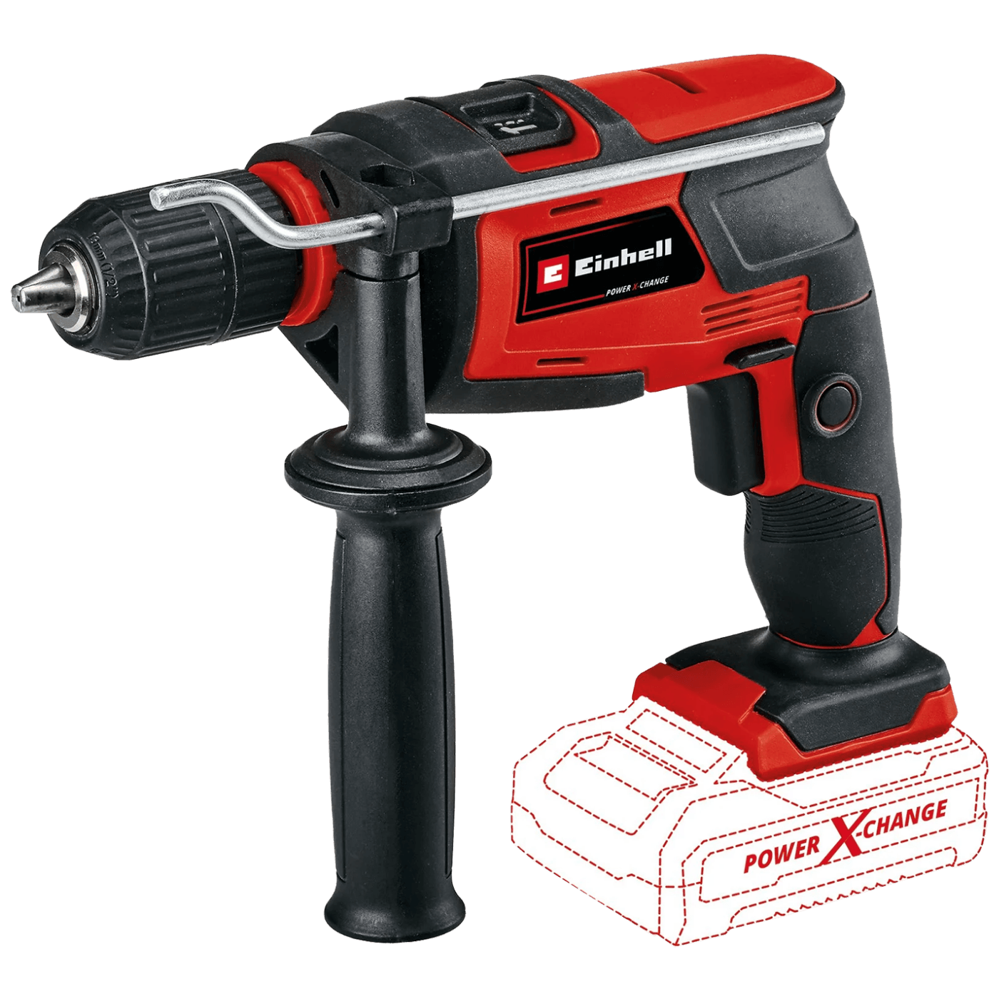 Einhell Aku udarna bušilica, bez baterije - PXC TCID 18 Li - Solo