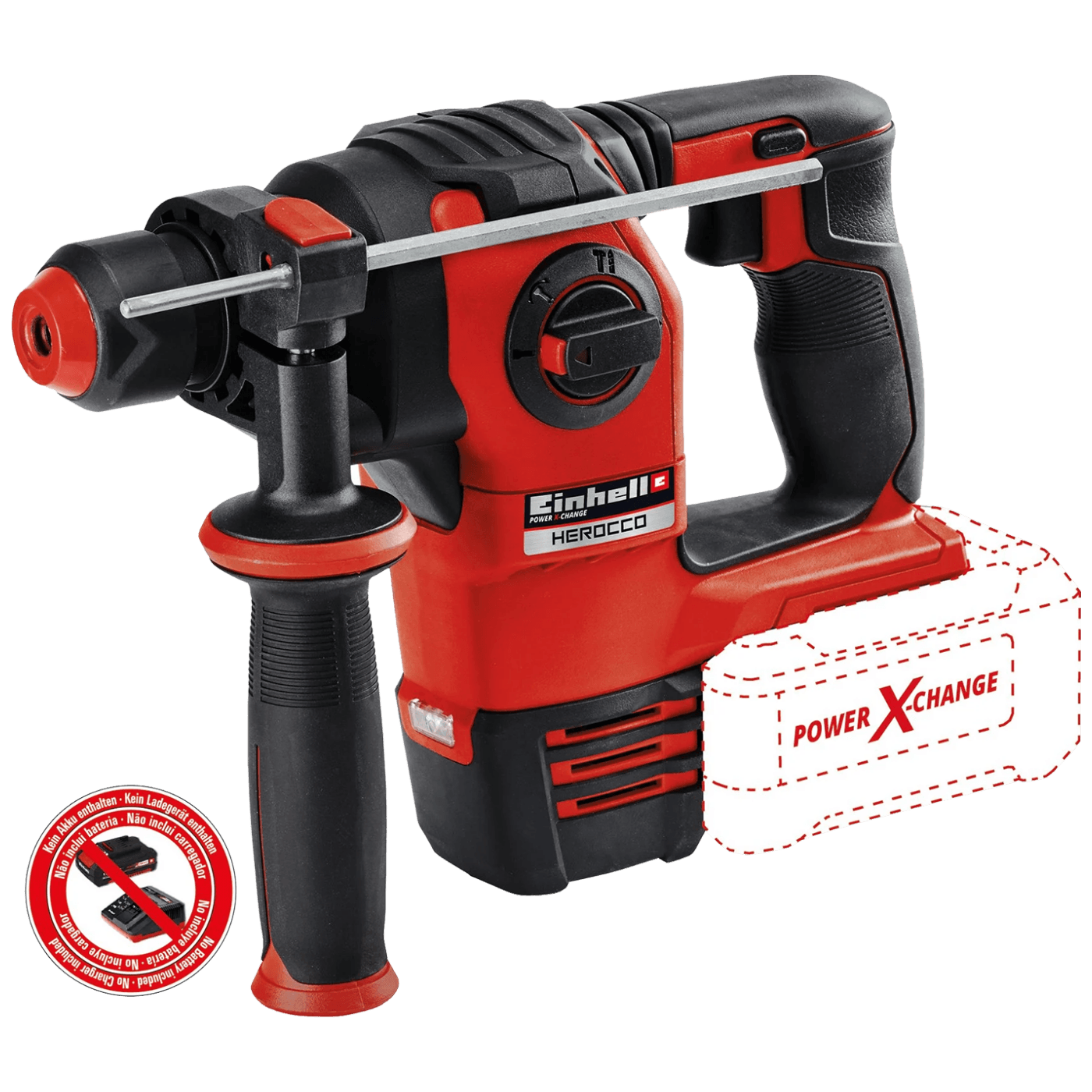 Einhell Aku čekić bušilica, bez baterije - PXC Aku BRUSHLESS HEROCCO-Solo