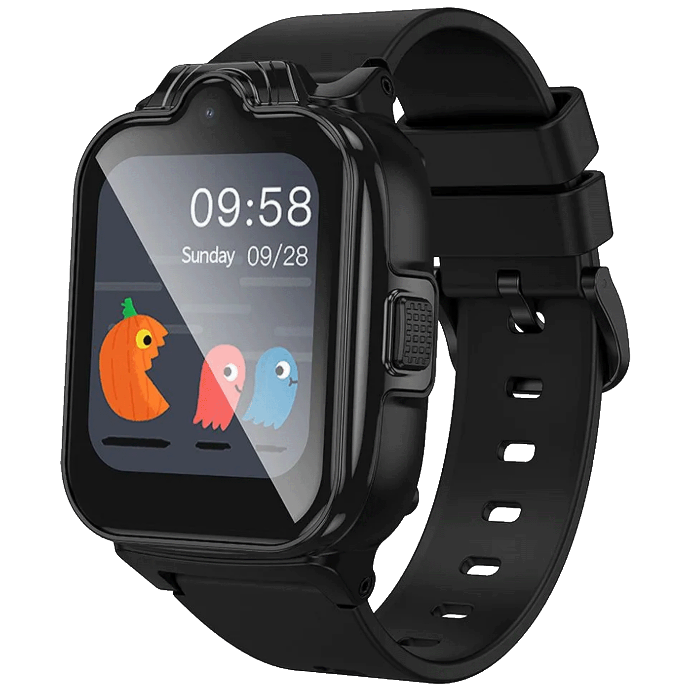 hoco. Pametni sat za djecu, 1.69" 4G GPS, WiFi - Y104 4G, Black