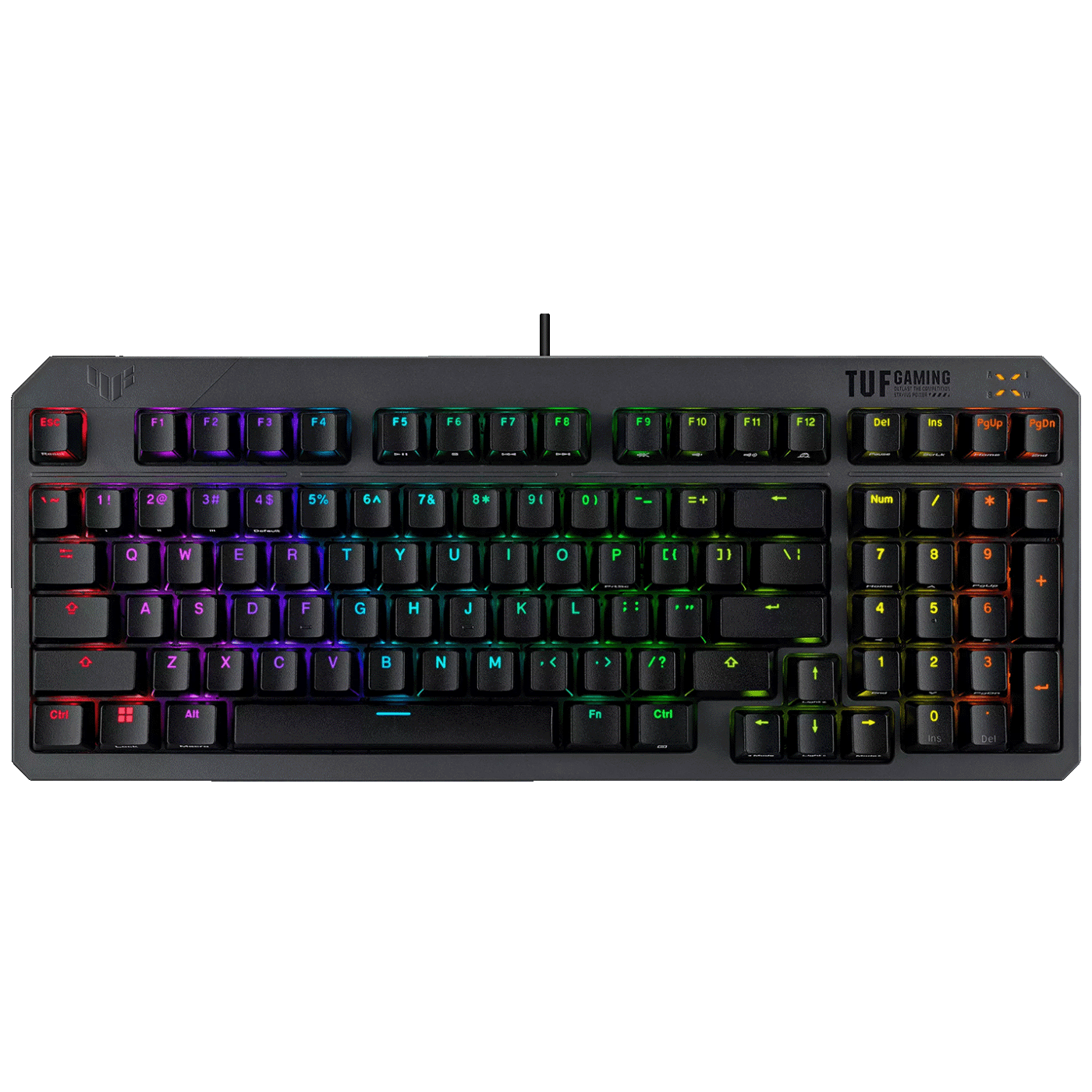Asus Gaming mehanička tastatura,RGB,USB2.0,TUF Gaming K3 Gen II