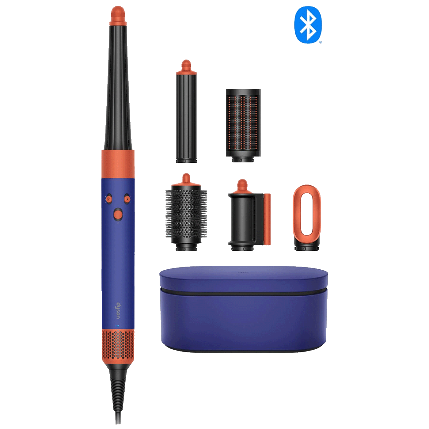 Dyson Uvijač za kosu, 1300W, Bluetooth , Multistyler - Airwrap i.d. Vinca Blue/Topaz