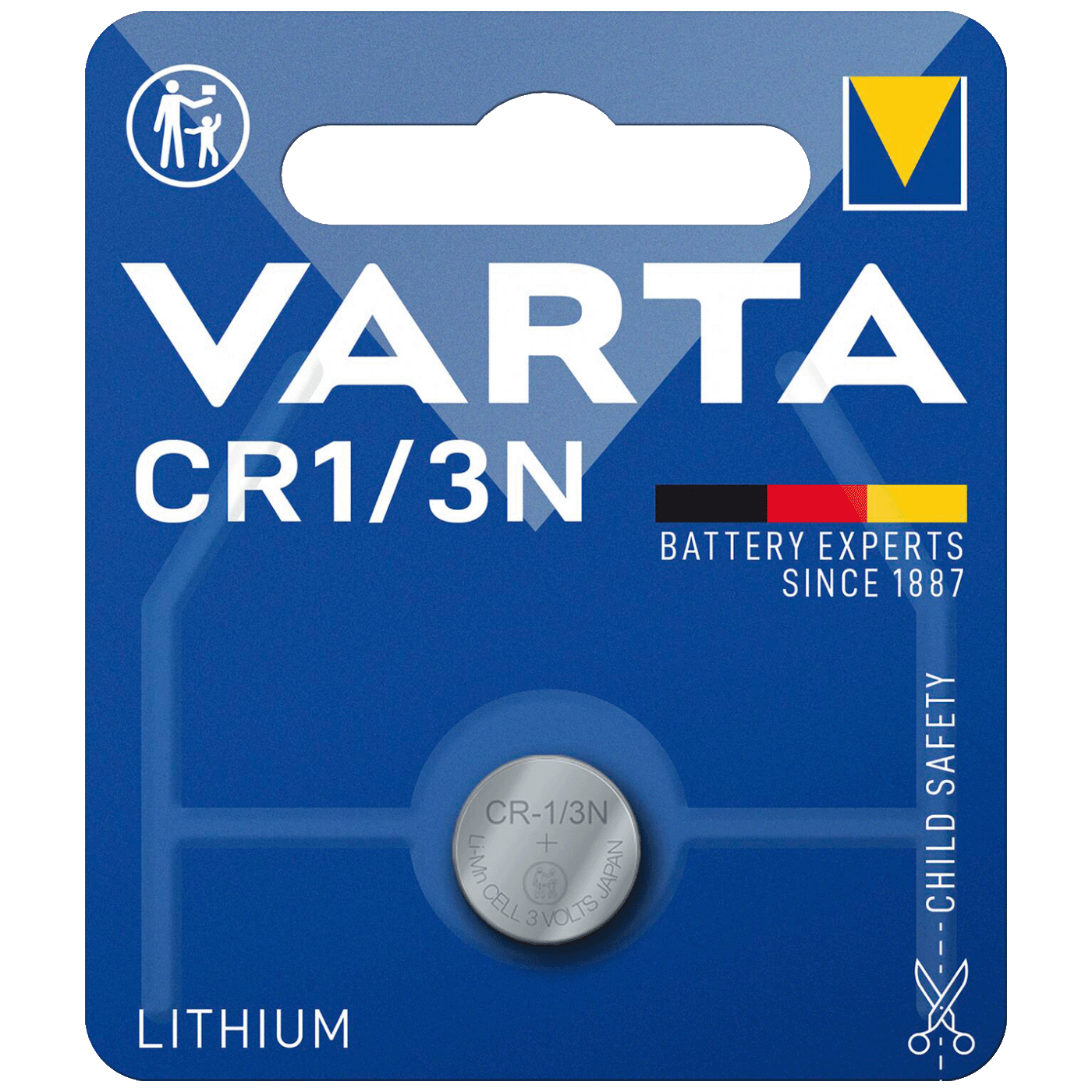 Varta Baterija litijska CR1/3N, 3V,  blister pak. 1 kom - VCR1/3N