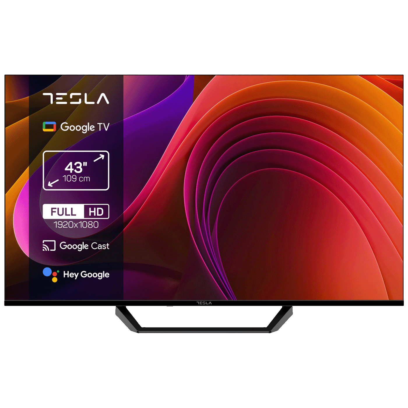 Tesla Televizor Smart LED FullHD 43", Google TV - 43E655BFS