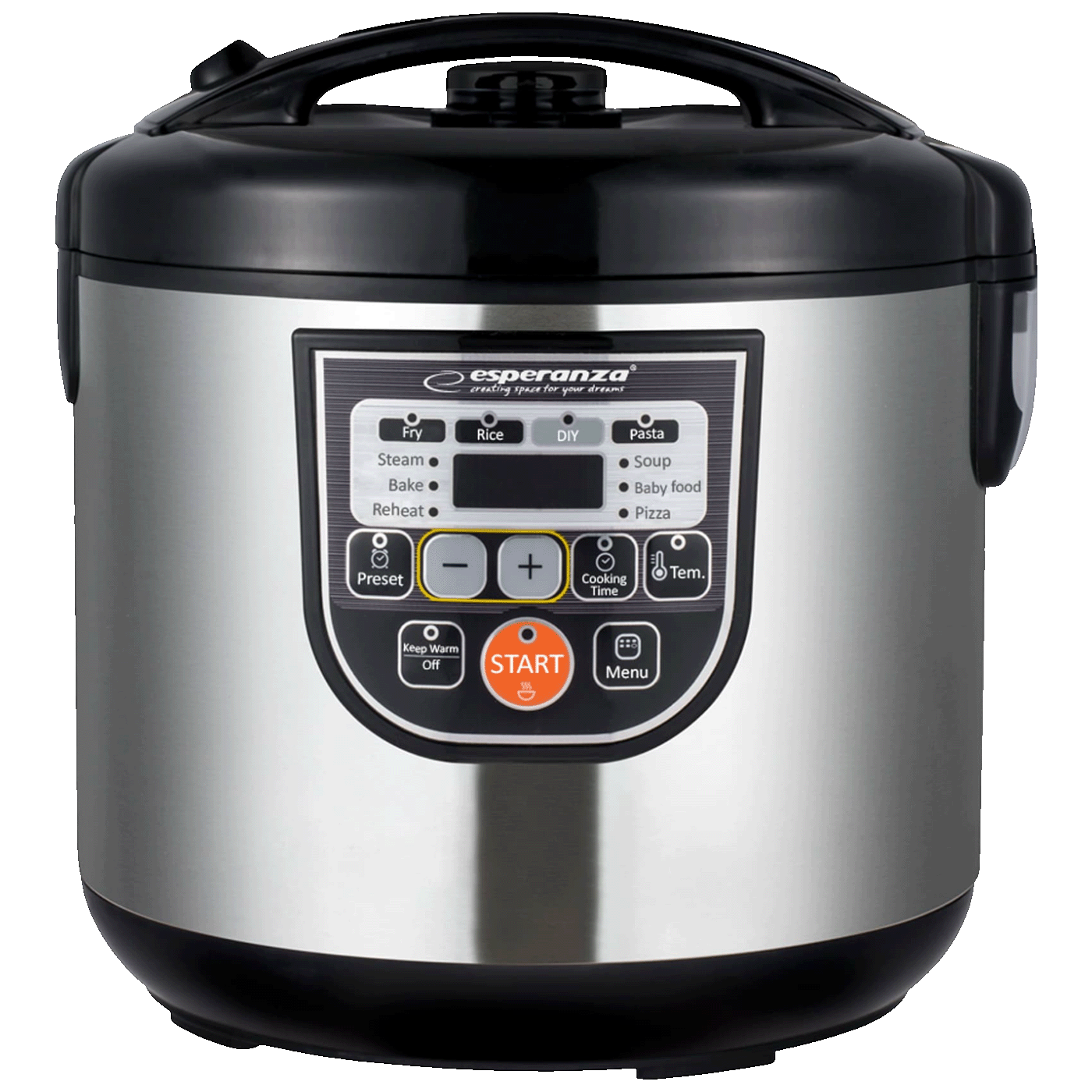 Esperanza Višenamjenski ekspres lonac, Multicooker, 860W, 5 lit. - EKG011