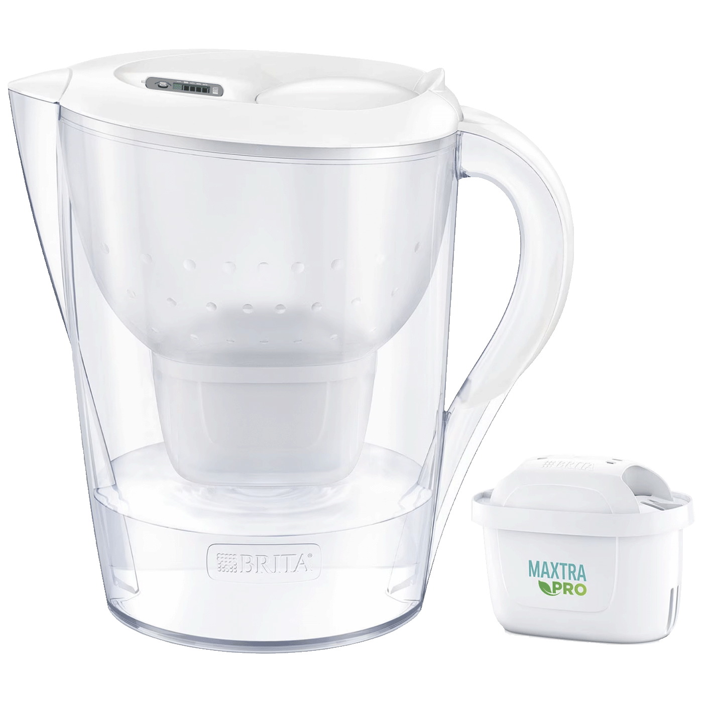 Brita Bokal Marella XL sa Maxtra Pro PP filterom za vodu, 3.5 lit. - Marella XL Maxtra PRO PP White
