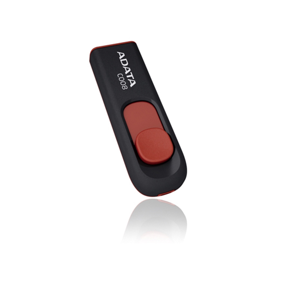 USB Memory stick Adata UFD 64GB C008 Black USB 2.0, Brzina čitanja 30 MB/s, Brzina pisanja 10 MB/s,AC008-64G-RKD