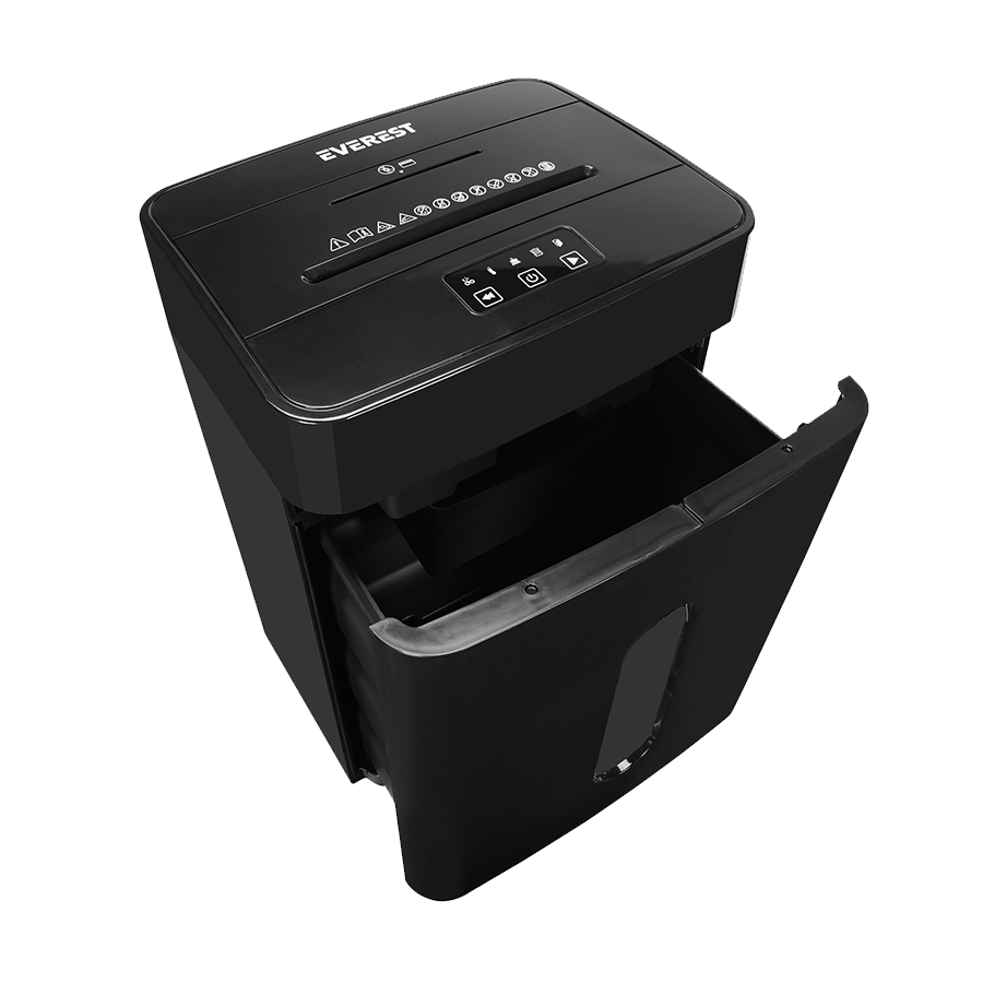 UNIŠTAVAČ PAPIRA Everest JP-727C  cross-cut 23l, Black, 40250