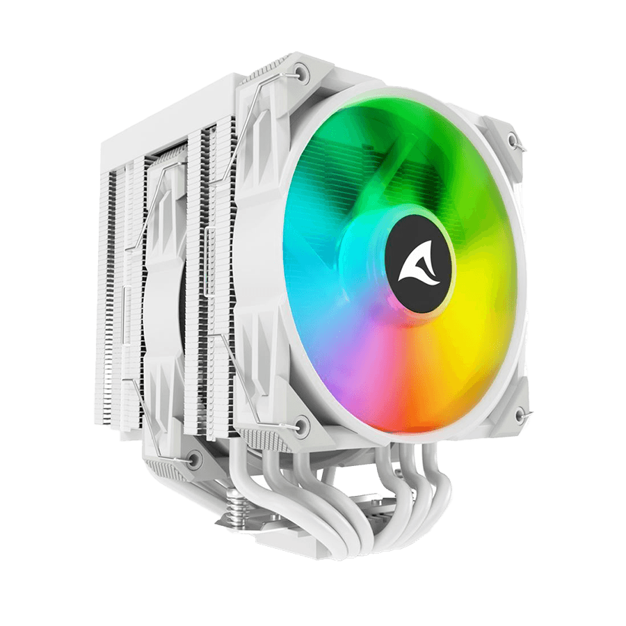 CPU hladnjak Sharkoon A60 RGB White Air Cooler Intel AMD