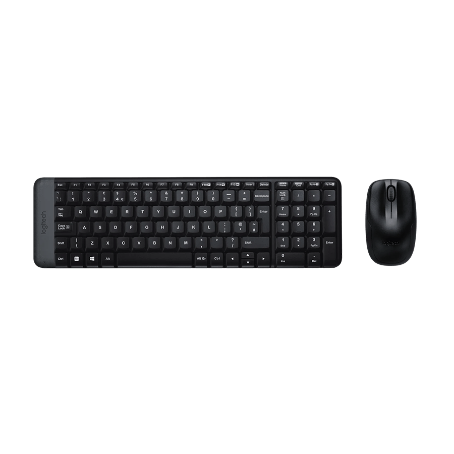 Tastatura+miš bežično Logitech MK220, crno, USA 920-003161