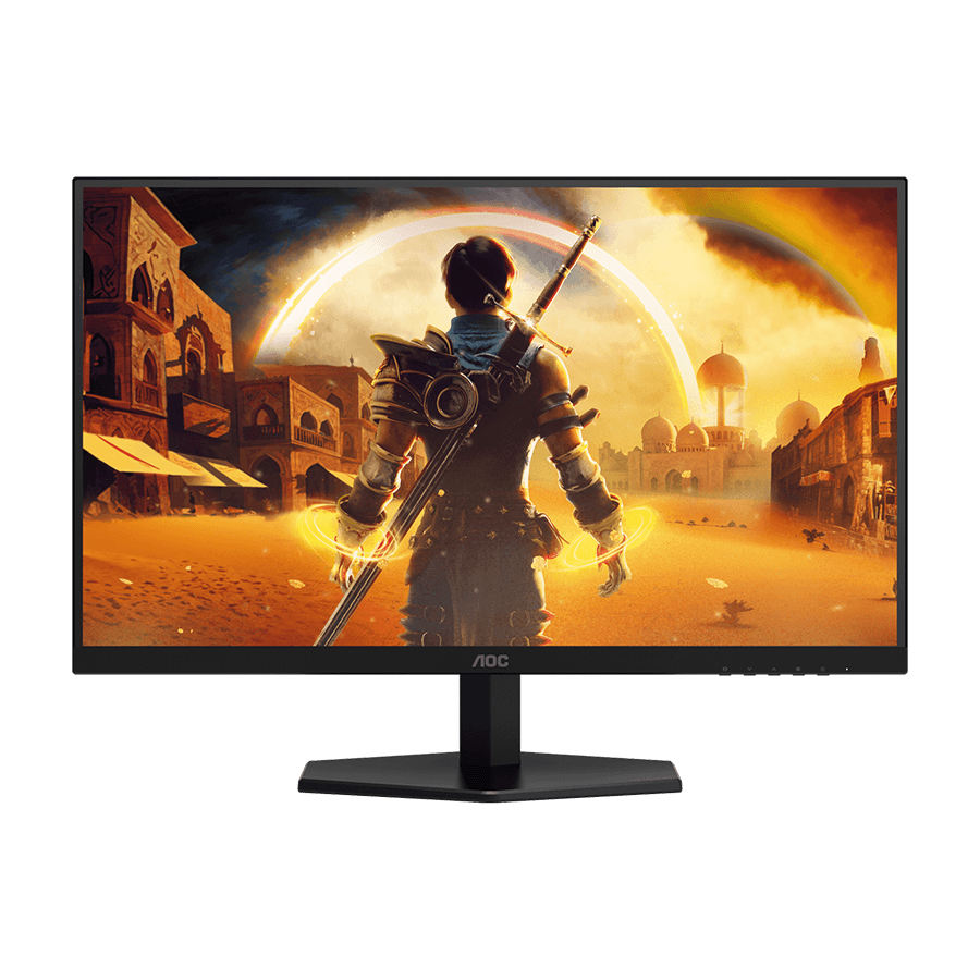 MONITOR AOC Gaming 27G42E 27" Fast IPS, 1920x1080, 180Hz, 1ms (GTG), 300 cd/m2, 1000:1, Adaptive Sync, G-Sync Compatible, HDR10, 1xHDMI, 1xDP, Tilt