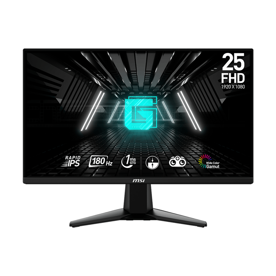 MONITOR MSI  25" G255F  FHD IPS 180hz 1ms  GAMING 