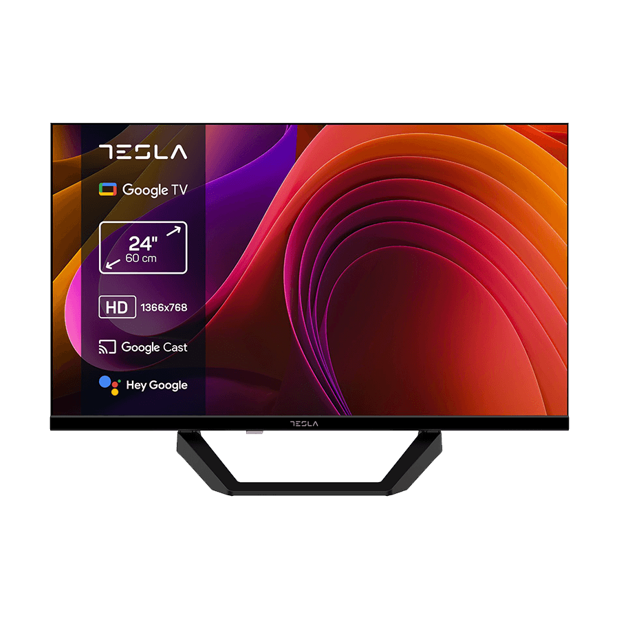 TESLA TV 24E655BHS Google TV DC Adapter za automobil 12V BOX Zvucnici 2x5W