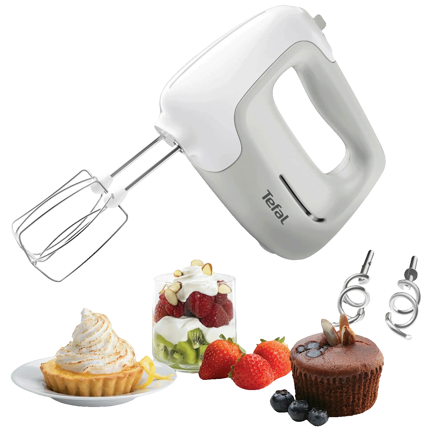 Tefal Ručni mikser, 450 W, 5 brzina + turbo, Prep'Mix - HT450B38