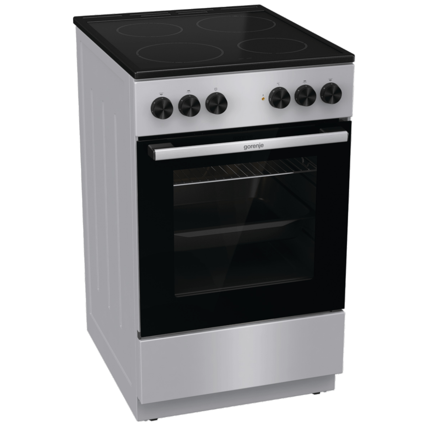 Gorenje Štednjak, staklokeramička ploča, 8000W, pećnica 68 lit, A - GEC5A11SG