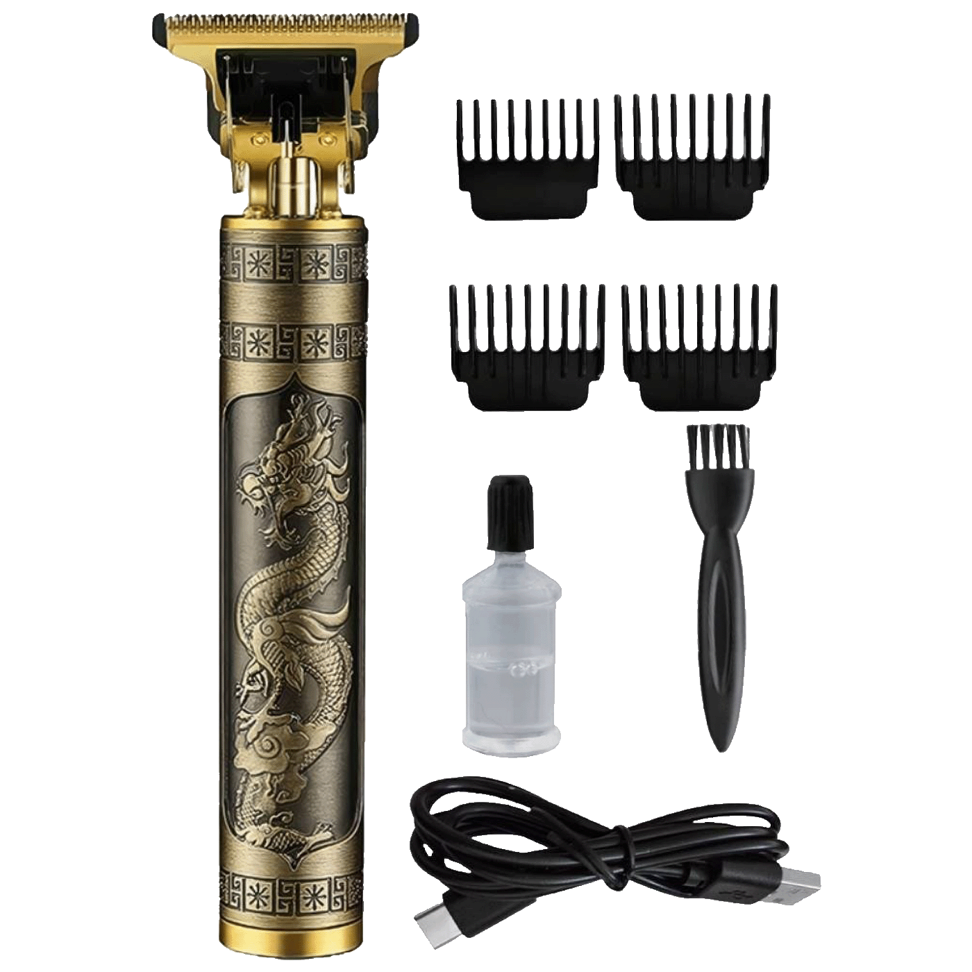 Floria Aparat za šišanje sa motivom zmaja, Accu - ZLN8597 Dragon