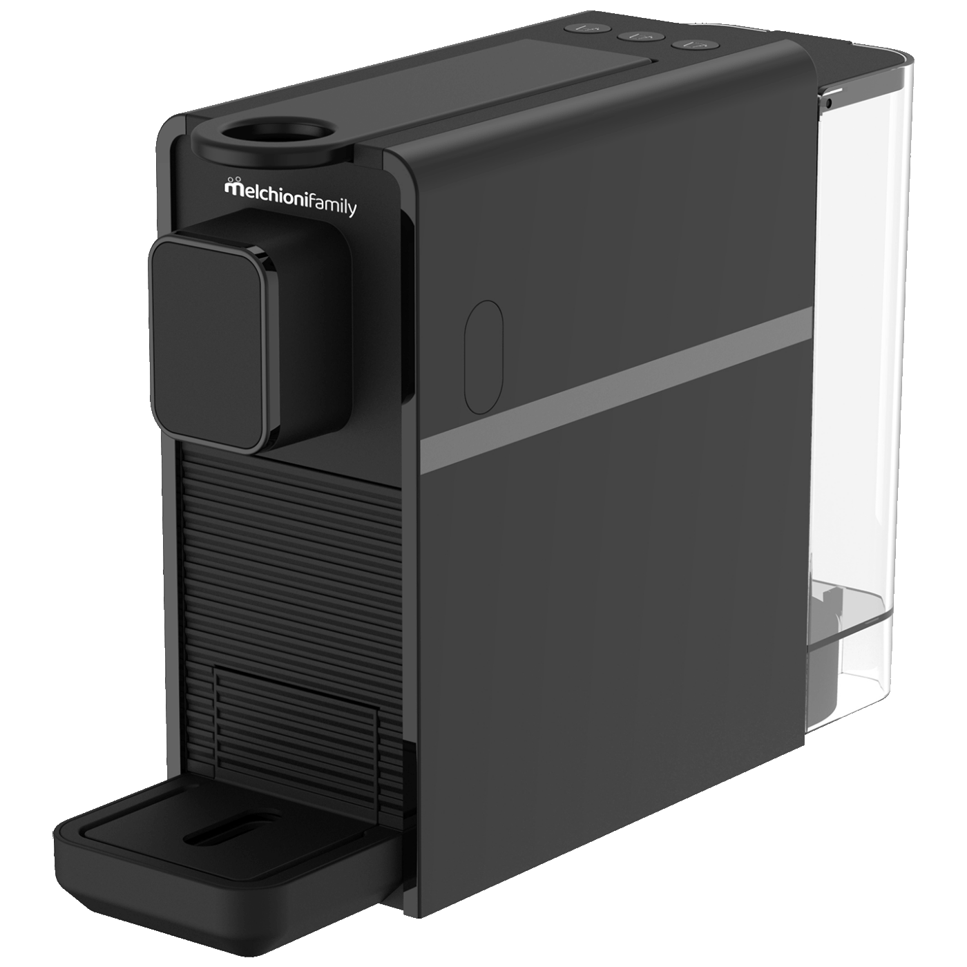 MELCHIONI family Aparat za kafu, Nespresso, 1400W, 20 bar - CREMOSA Black