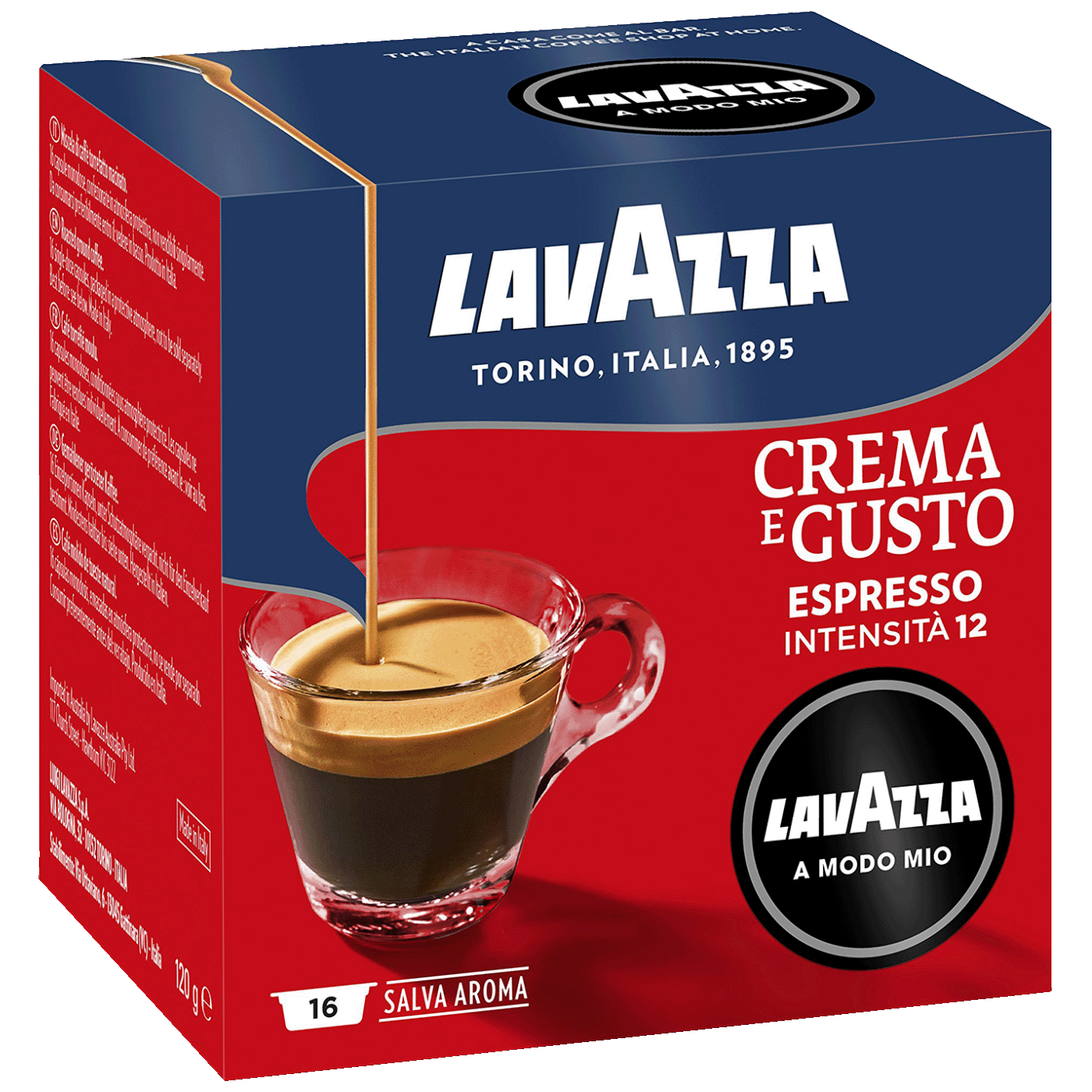 Lavazza Kapsule Crema e Gusto Modo Mio, 16/1 - PT00657