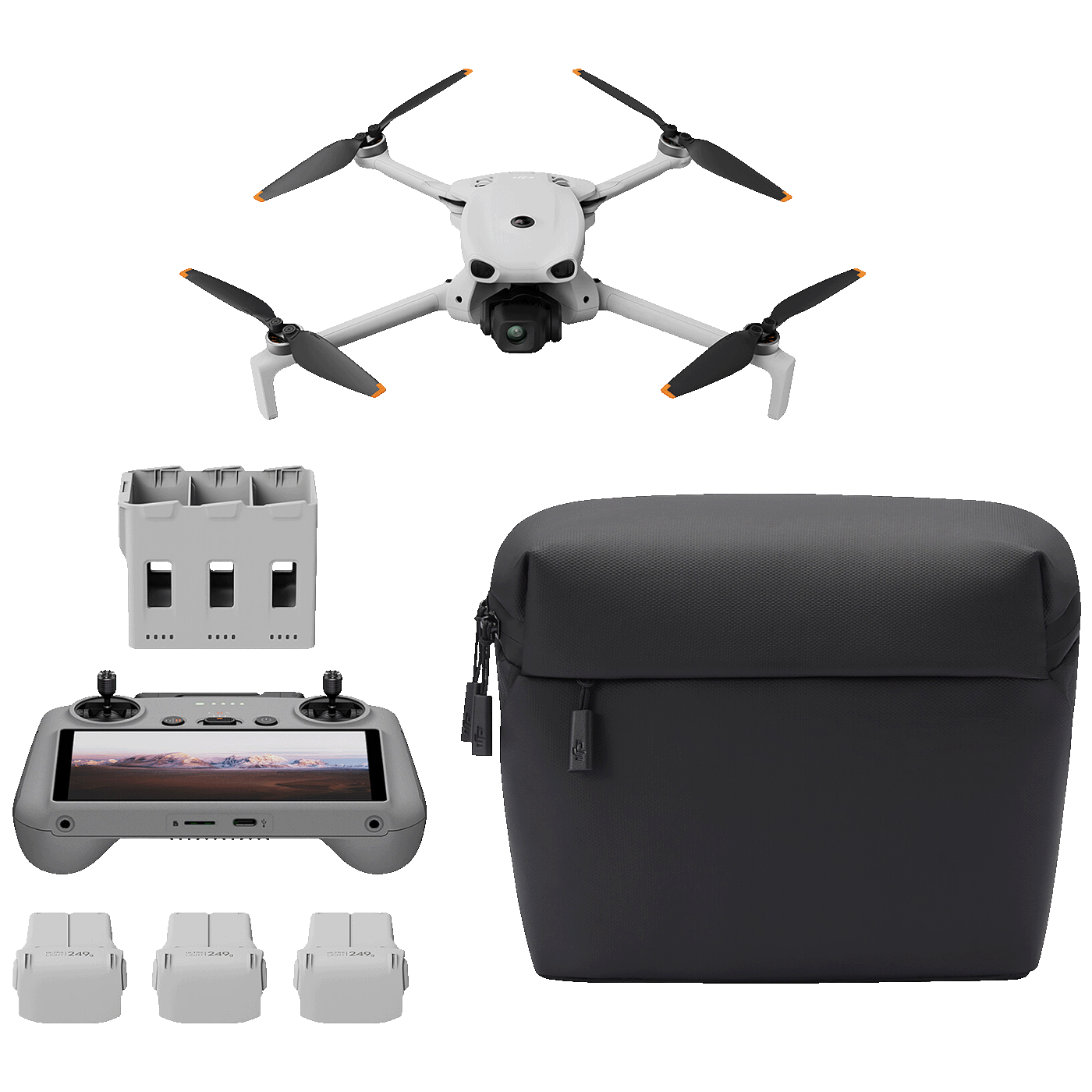 DJI Dron DJI Lito Fly More Combo, set, 4K video, 48 Mpixel - Lito X1 FMC Plus DJI RC2