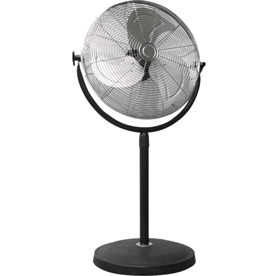 home Ventilator sa postoljem, 3 brzine, metalne lopatice, 100W - SFI 45