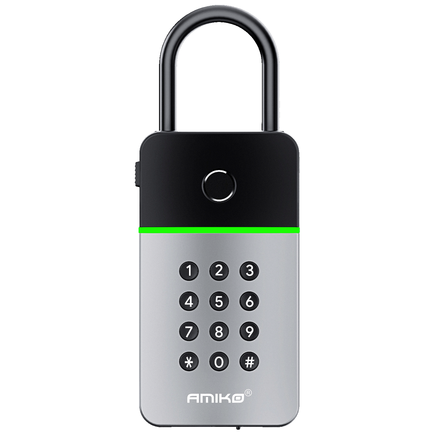 Amiko Home Pametni katanac, Bluetooth, WiFi, PIN, fingerprint - KB01 Smart Box