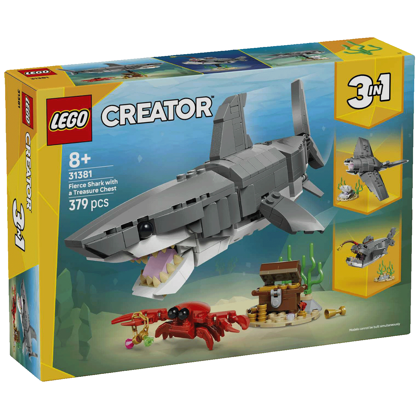 Lego Morski pas sa škrinjom za blago, LEGO Creator 3in1