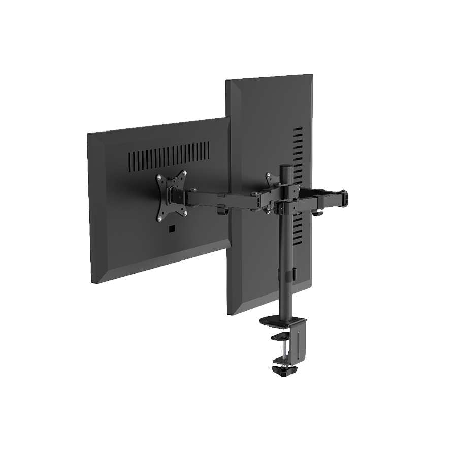 0128396_nosac-za-dva-monitora-gembird-ma-d2-03-montaza-na-stol-tilt-swivel-17-32-up-to-9-kg